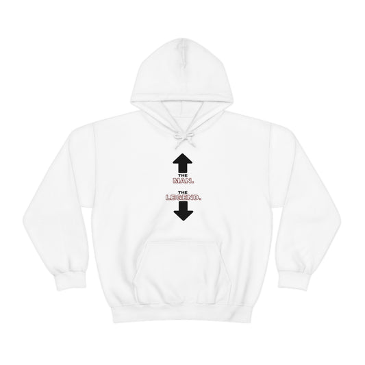 "The Man The Legend" Hooded Sweatshirt