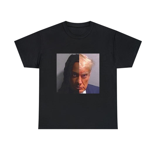 "Carti And Trump Mugshot" Tee