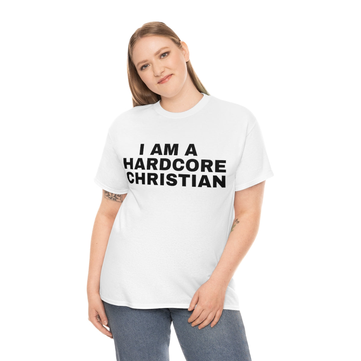 "I Am A Hardcore Christian" Tee