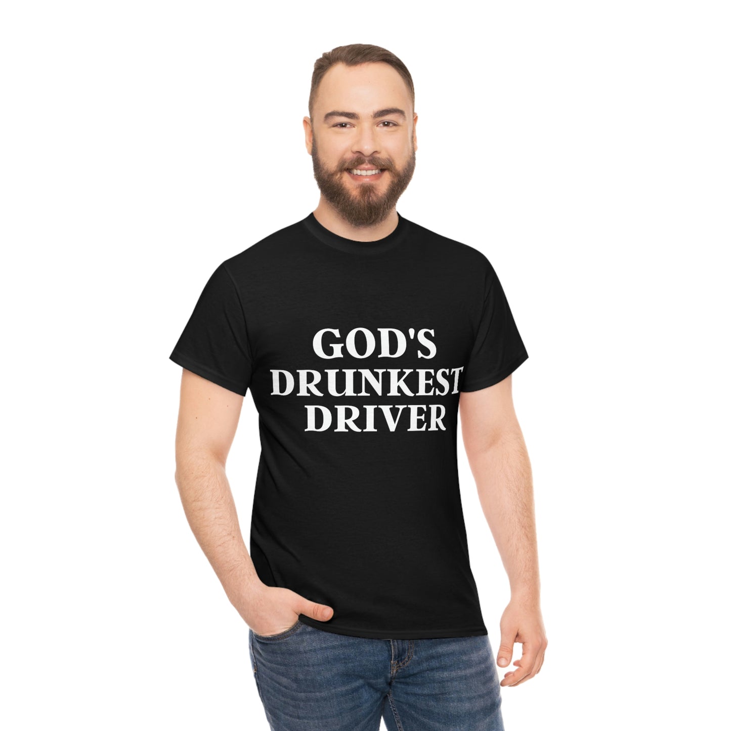 "Gods Drunkest Driver" Tee