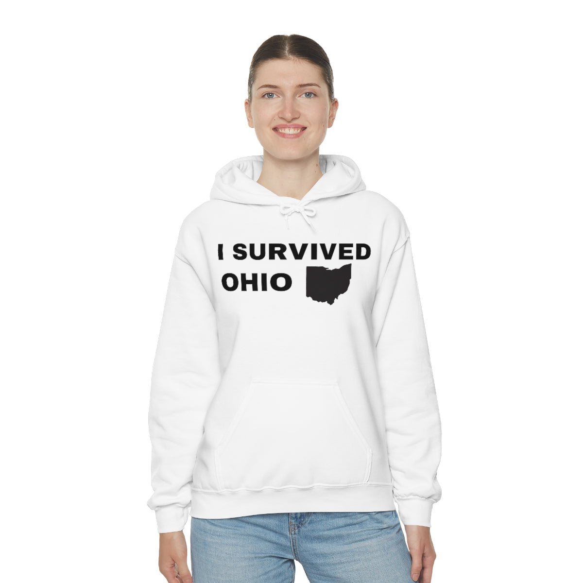 "I Survived Ohio" Hooded Sweatshirt