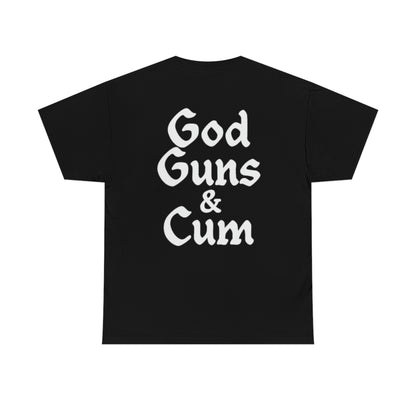 "God G*ns & C*m" Tee