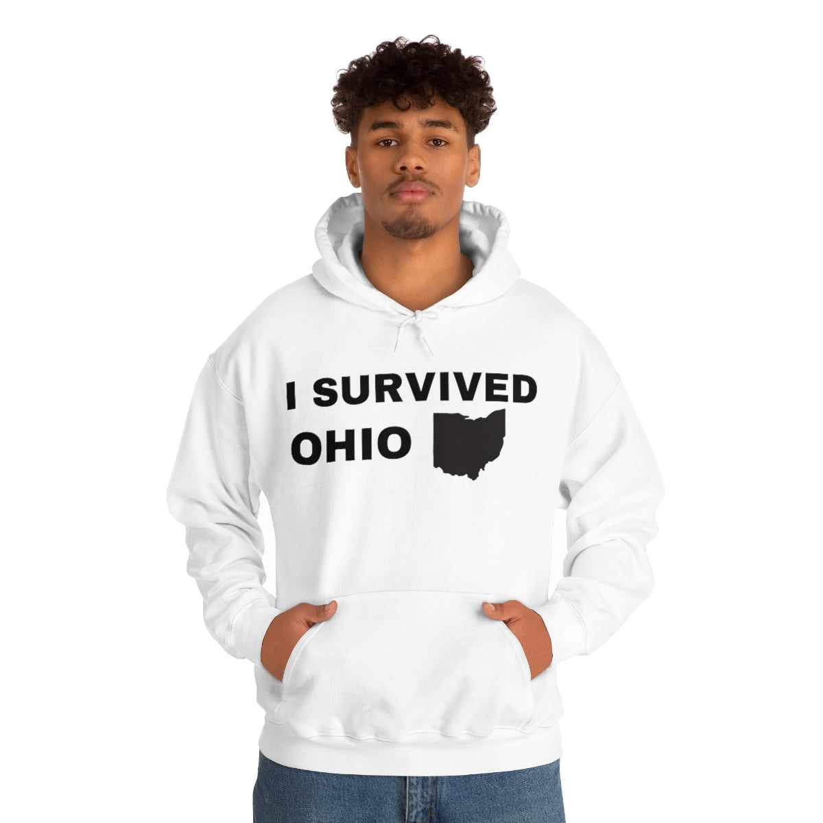 "I Survived Ohio" Hooded Sweatshirt