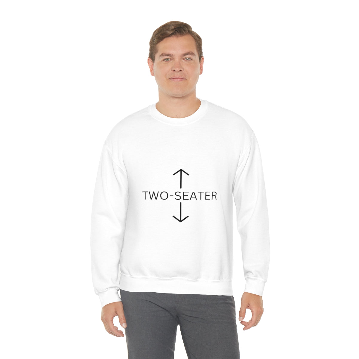 "Two-Seater" Long Sleeve Sweatshirt