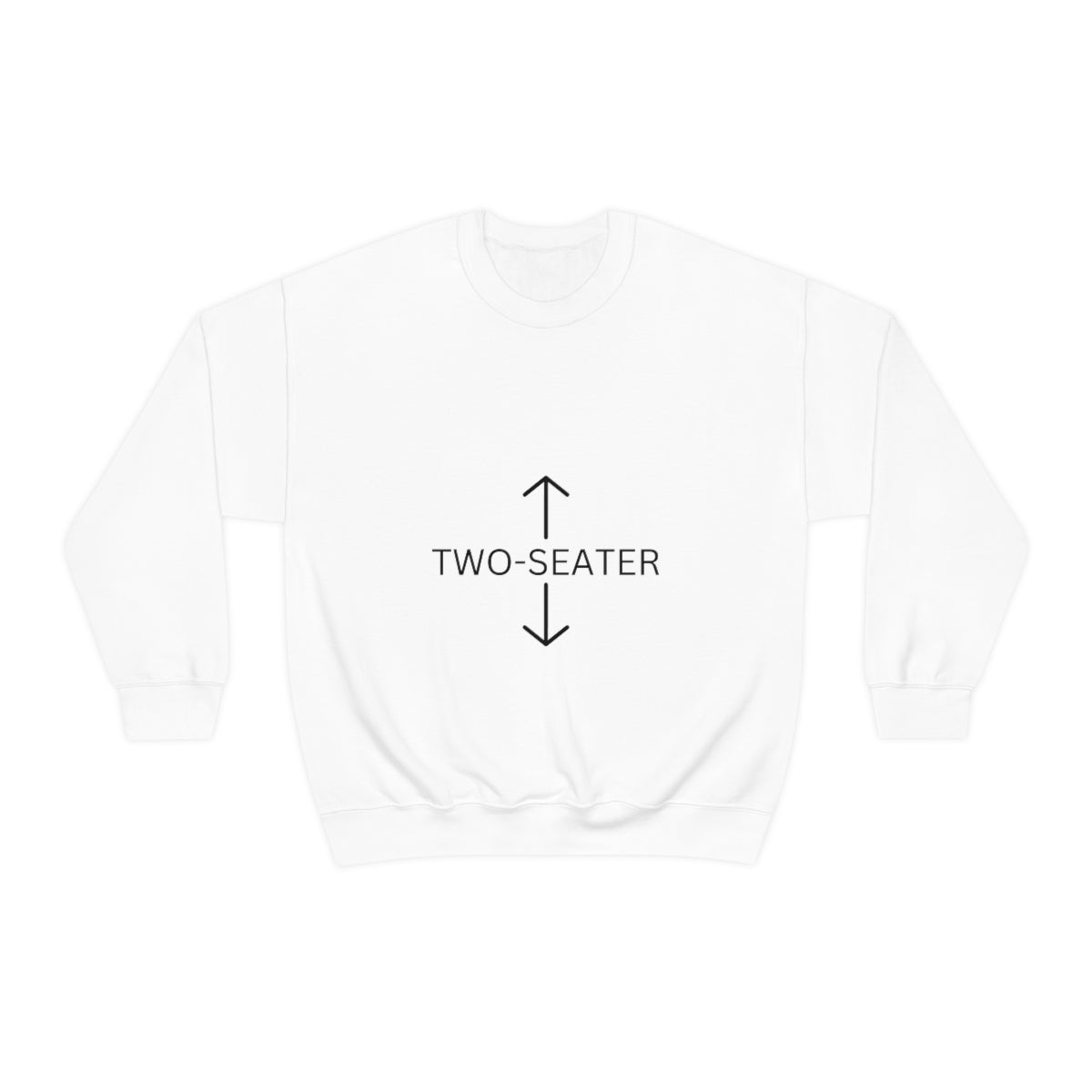 "Two-Seater" Long Sleeve Sweatshirt